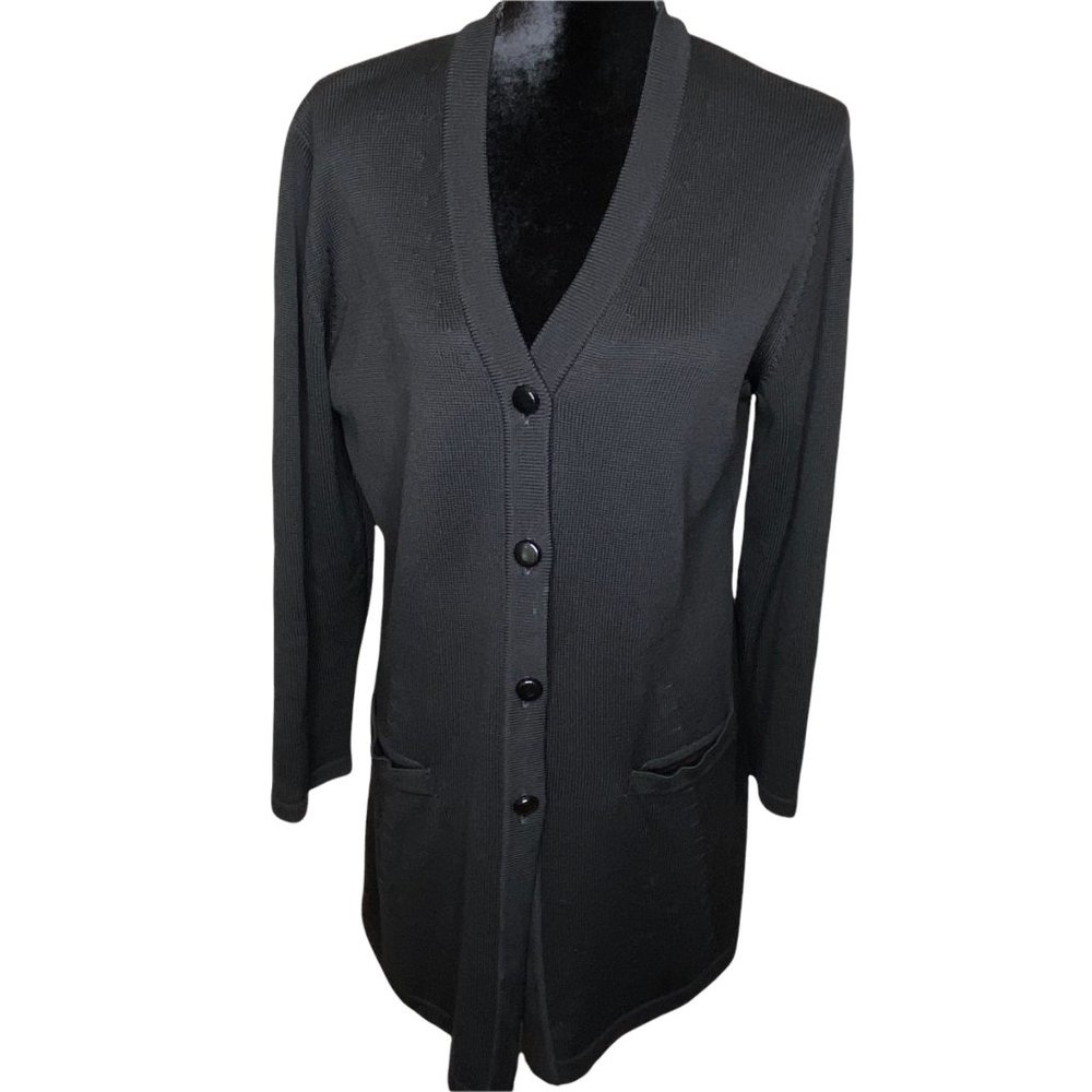 Escada Black Cardigan - Picture 4 of 16